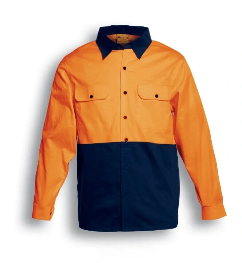 Picture of Bocini, Hi-Vis Cotton Twill Shirt L/S